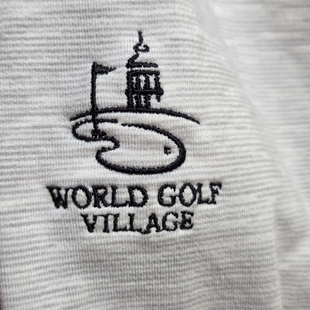 AndersonOrd Pullover Mens XL Gray 1/4 Zip Long Sleeve World Golf Village - Picture 5 of 9